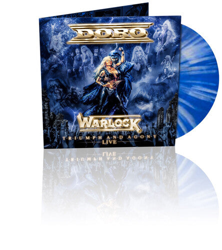 Doro: Warlock - Triumph & Agony Live (Marble Blue & White Vinyl) [ Vinyl ]