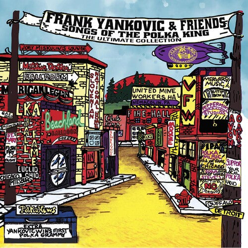 Frank Yankovic: Frank Yankovic & Friends: Songs Of The Polka King (The Ultimate  Collection) [ Vinyl ]