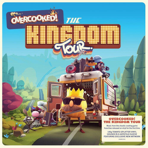 Overcooked: The Kingdom Tour / O.S.T.: Overcooked: The Kingdom Tour (Video Game Soundtrack) [140-Gram 'Tomato Splatter' Colored Vinyl] [ Vinyl ]