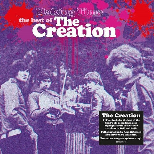 The Creation: Making Time: The Best Of [140-Gram Splatter Colored Vinyl] [ Vinyl ]