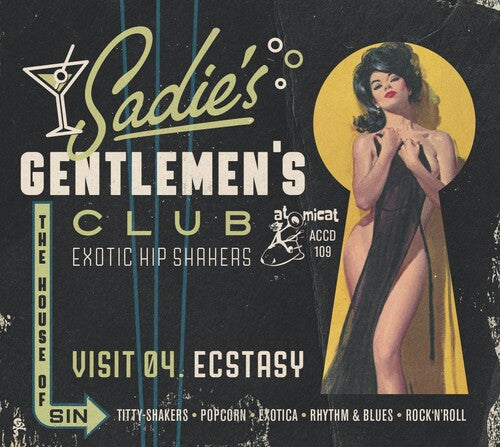 Various Artists: Sadie's Gentlemen's Club V4: Ecstasy (Various Artists) - CD