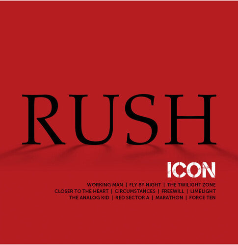 Rush: Icon [Clear Vinyl] [ Vinyl ]
