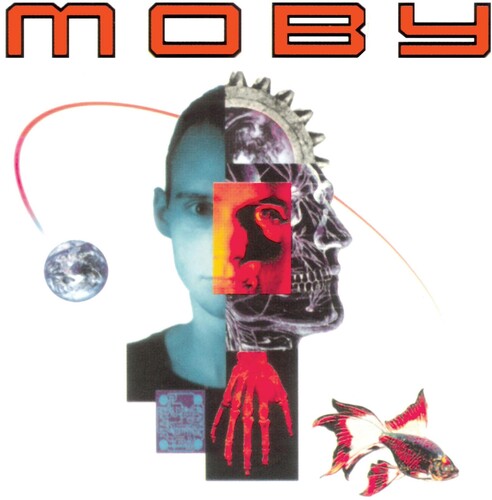 Moby: Moby - Black/White Marble on Blue [ Vinyl ]