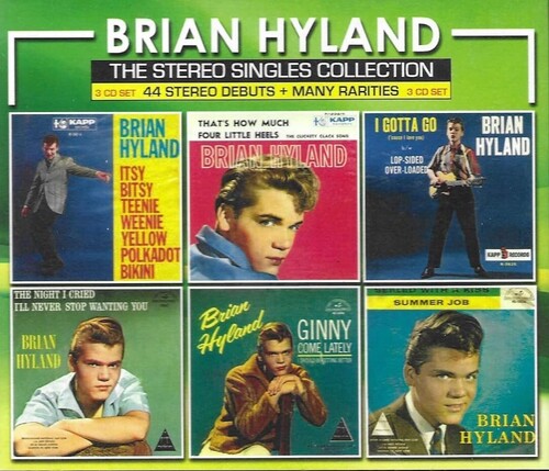 Brian Hyland: Stereo Singles Collection - CD