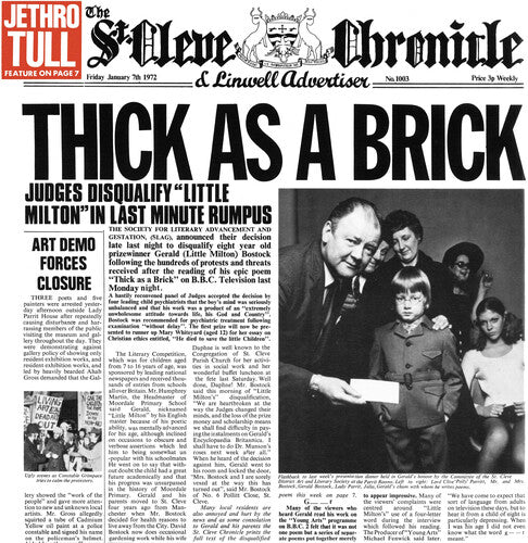 Jethro Tull: Thick As A Brick (50th Anniversary Edition) [ Vinyl ]