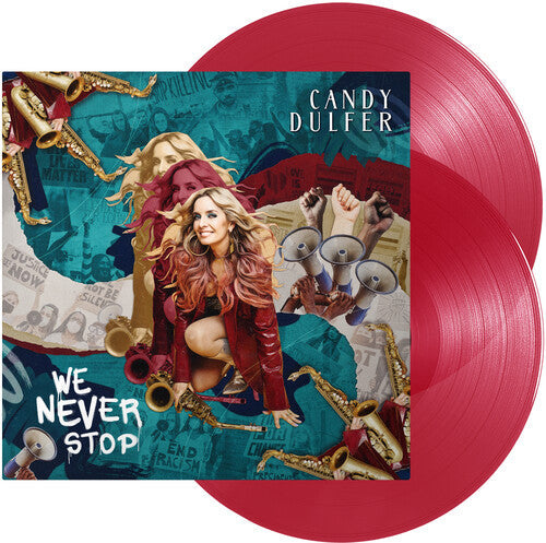 Candy Dulfer: We Never Stop - 2LP Red Vinyl w/ Bonus Track [ Vinyl ]