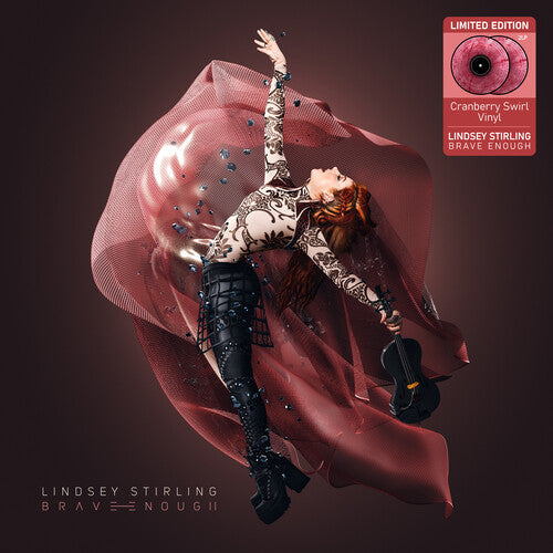 Lindsey Stirling: Brave Enough- Cranberry Swirl [ Vinyl ]