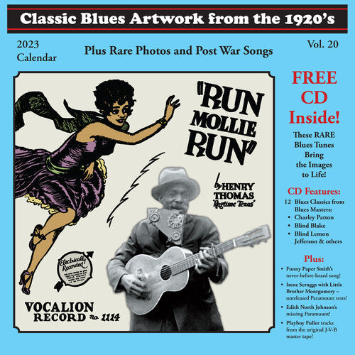 Various: CLASSIC BLUES ARTWORK FROM THE 1920S CALENDAR (2023) (various artists) - Compact Disc