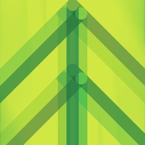 El Ten Eleven: Every Direction Is North - Green Glass [ Vinyl ]
