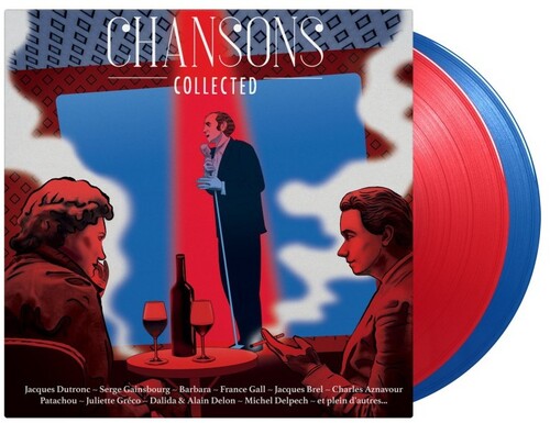 Various Artists: Chansons Collected / Various - Limited 180-Gram Red & Blue Colored Vinyl [ Vinyl ]