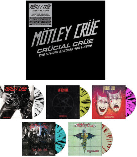 Motley Crue: Crucial Crue: The Studio Albums 1981-1989 [ Vinyl ]