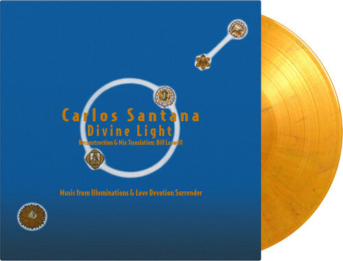 Carlos Santana: Divine Light: Reconstruction & Mix Translation By Bill Laswell - Limited Gatefold 180-Gram Yellow, Red & Black Marble Colored Vinyl [ Vinyl ]
