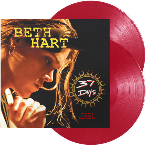 Beth Hart: 37 Days - Transparent Red Vinyl [ Vinyl ]
