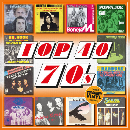 Various Artists: Top 40 70s / Various - 140-Gram Colored Vinyl [ Vinyl ]