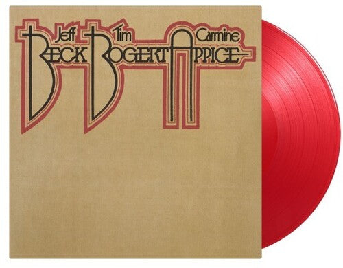 Beck, Jeff / Bogert, Tim / Appice, Carmine: Beck Bogert & Appice: 50th Anniversary - Limited 180-Gram Transparent Red Colored Vinyl [ Vinyl ]