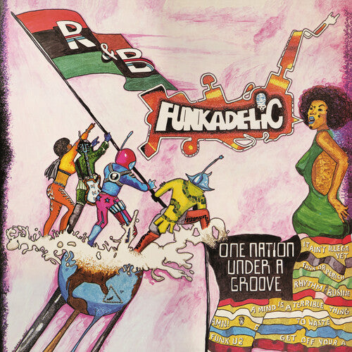 Funkadelic: One Nation Under A Groove - Red & Green Colored Vinyl with Bonus 12-Inch [ Vinyl ]