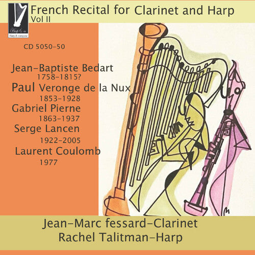 Fessard, Jean-Marc / Talitman, Rachel: French Recital For Clarinet & Harp Vol II - Compact Disc