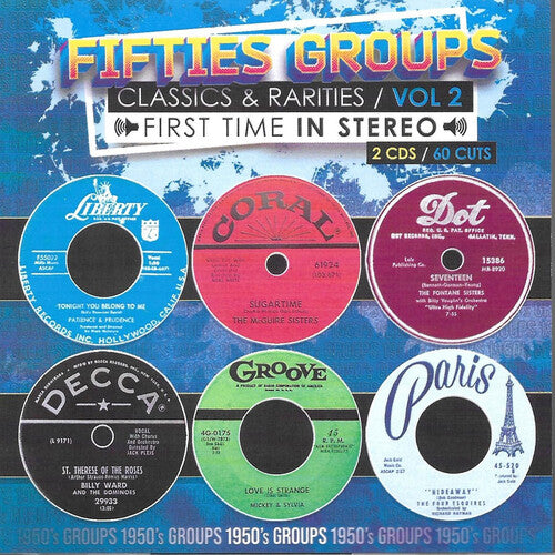 Various Artists: Fifties Groups Classics & Rarities First Time In Stereo, Vol. 2 - CD