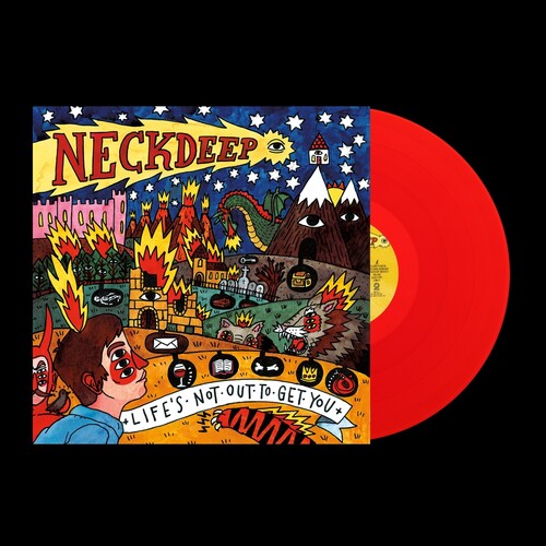 Neck Deep: Life's Not Out to Get You - Blood Red [ Vinyl ]