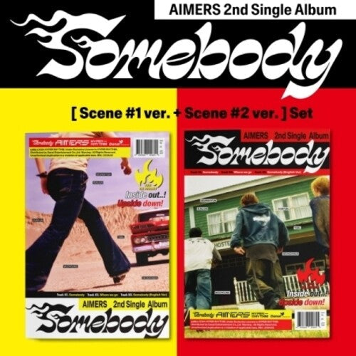 Aimers: Somebody - incl. 72pg Photobook, Poster, 4 Stickers, Polaroid, Photocard + Postcard - CD