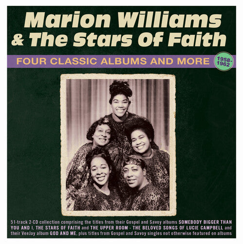 Williams, Marion & the Stars of Faith: Four Classic Albums And More 1958-62 - Compact Disc
