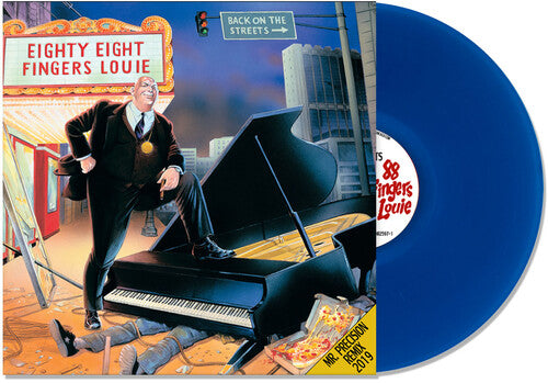 88 Fingers Louie: Back on the Streets (Remixed and Remastered) - Blue [ Vinyl ]