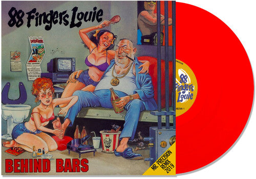 88 Fingers Louie: Behind Bars - Red [ Vinyl ]