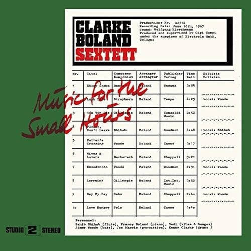 Clarke-Boland Sextett: Music For The Small Hours [ Vinyl ]