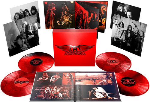 Aerosmith: Greatest Hits - Super Deluxe Edition on Red Colored Vinyl [ Vinyl ]