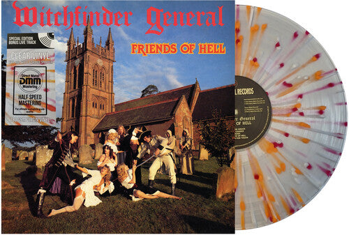 Witchfinder General: Friends Of Hell - Clear Red Orange & White Splatter Vinyl [ Vinyl ]