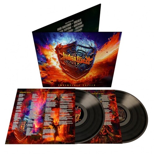 Judas Priest: Invincible Shield - Deluxe Gatefold Black Vinyl with Alternate Cover Artwork [ Vinyl ]