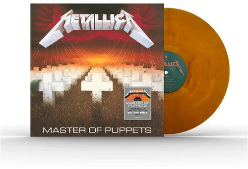 Metallica: Master Of Puppets - 'Battery Brick' Red Colored Vinyl [ Vinyl ]