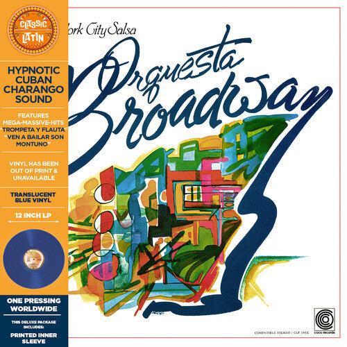 Orquestra Broadway: New York City Salsa - Translucent Blue [ Vinyl ]