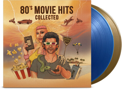 80's Movie Hits Collected / Various: 80's Movie Hits Collected / Various - Limited 180-Gram Translucent Blue & Gold Colored Vinyl [ Vinyl ]