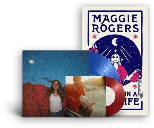 Maggie Rogers: Heard It In A Past Life: 5th Anniversary - Deluxe Edition on Blue Colored Vinyl with Bonus Red Colored 7-Inch Vinyl & Poster [ Vinyl ]