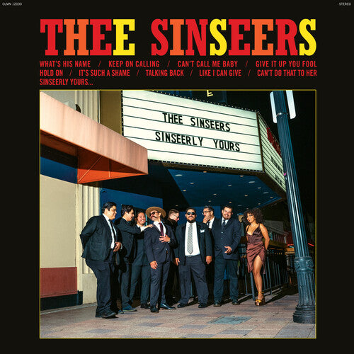 Thee Sinseers: Sinseerly Yours [ Vinyl ]