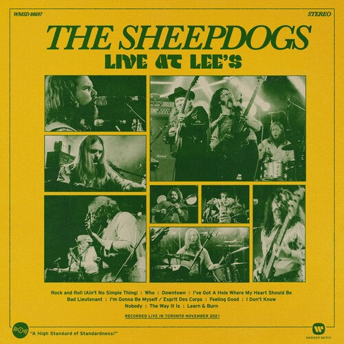 The Sheepdogs: Live At Lees - Translucent Green Colored Vinyl [ Vinyl ]