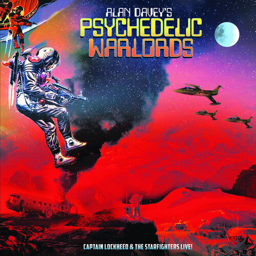 Alan Davey’s Psychedelic Warlords: Captain Lockheed and the Starfighters Live! [ Vinyl ]