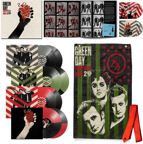 Green Day: American Idiot (20th Anniversary Deluxe Edition) [Split-Color 8LP + 2 Blu-ray] [ Vinyl ]