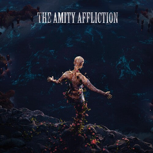 The Amity Affliction: Let The Ocean Take Me   (Sea Blue with Heavy White Splatter) [ Vinyl ]
