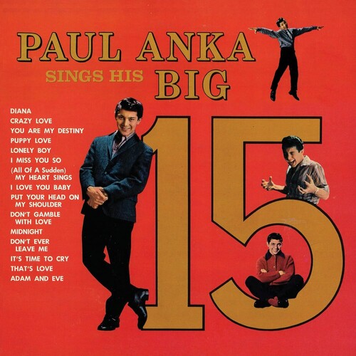 Paul Anka: Paul Anka Sings His Big 15 [ Vinyl ]