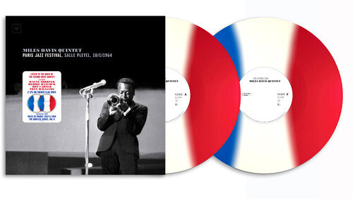 Miles Davis: Paris Jazz Festival, Salle Pleyel 10/1/1964 (2 LP) (140g Vinyl/ Blue, White & Red French Flag Inspired Vinyl) [ Vinyl ]