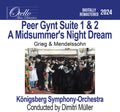 Konigsberg Symphony Orchestra: Peer Gynt Suite 1 & 2 - A Midsummer's Night Dream, Grieg & Mendelssohn - Compact Disc