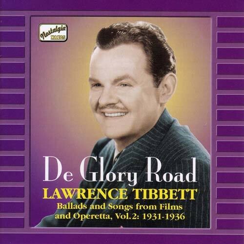Lawrence Tibbett: De Glory Road - CD