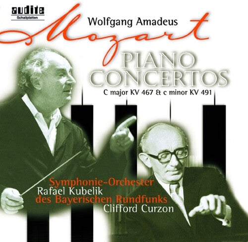 W.a. Mozart: Curzon Kubelik: Mozart Piano Concertos - Compact Disc