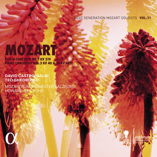 Wolfgang Amadeus Mozart: Mozart: Violin Concerto No. 5, KV 219; Piano Concertos Nos. 3, KV 40 & 14, KV 449 - Compact Disc