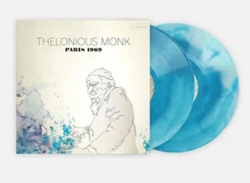Thelonious Monk: Paris 1969 - 180-Gram Light Blue Galaxy Colored Vinyl - VINYL