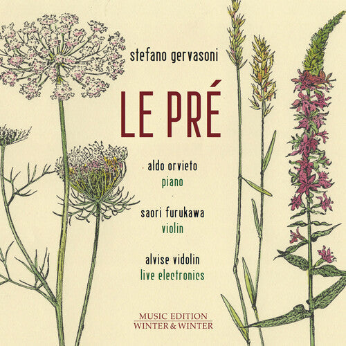 Stefano Gervasoni: Le Pre - CD