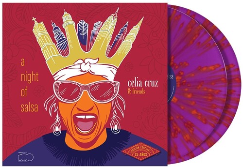 Celia Cruz: A Night Of Salsa   (25th Anniversary Edition) [Magenta Splatter LP] [ Vinyl ]
