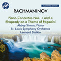 St. Louis Symphony Orchestra: Piano Concertos Nos. 1 & 4 Rhapsody on a Theme of - Compact Disc